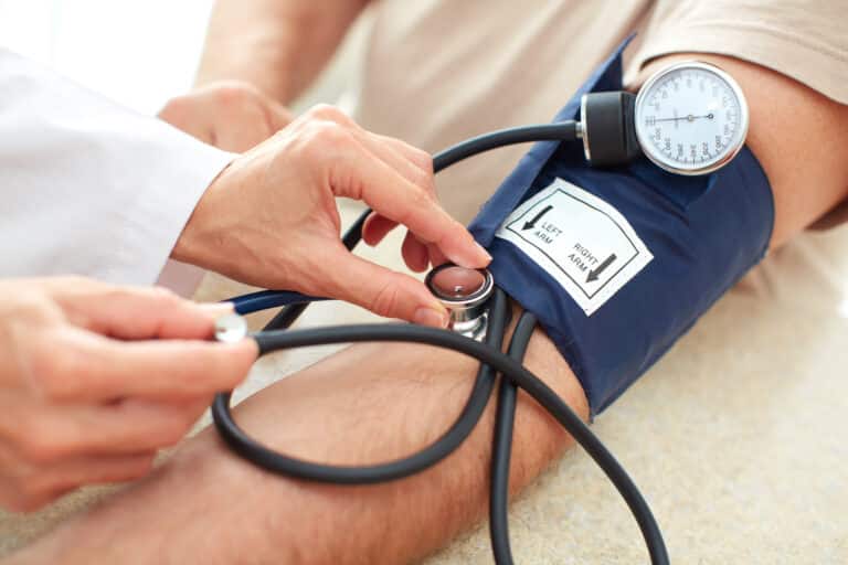 Blood pressure measuring